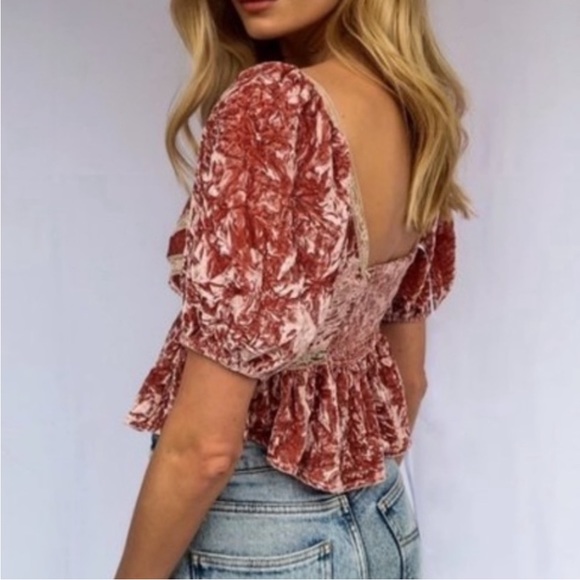 🌷FREE PEOPLE🌷YOURS TRULY VELVET NWT!!!🌷🌷🌷🌷🌷🌷🌷🌷🌷🌷🌷🌷🌷🌷 - Picture 5 of 11